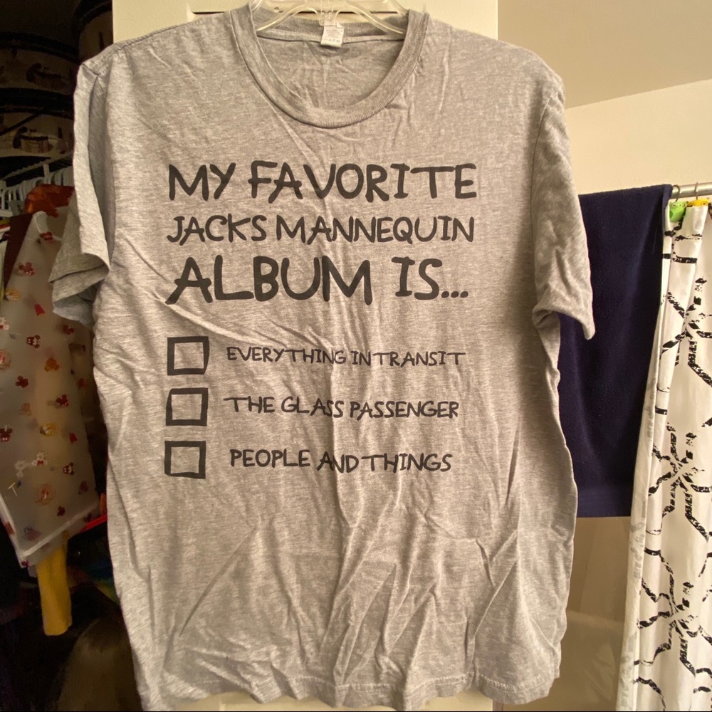 Jack’s Mannequin Favorite Album T-shirt